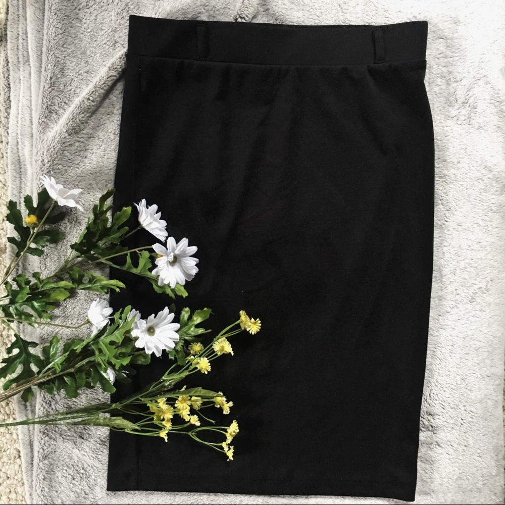 Black Pencil Skirt